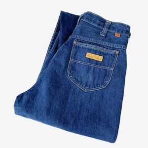 Vintage Dark Denim Jeans by Andre Michel for HOWICK/ Made in Canada / size 28